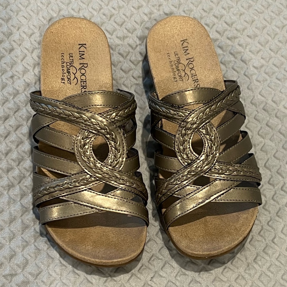 Kim Rogers Silver Sandals